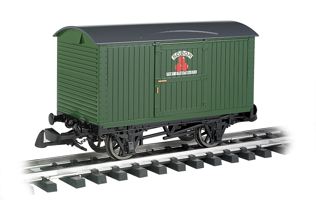 Box Van - Sodor Fruit & Vegetable Co. (G Scale) - Click Image to Close