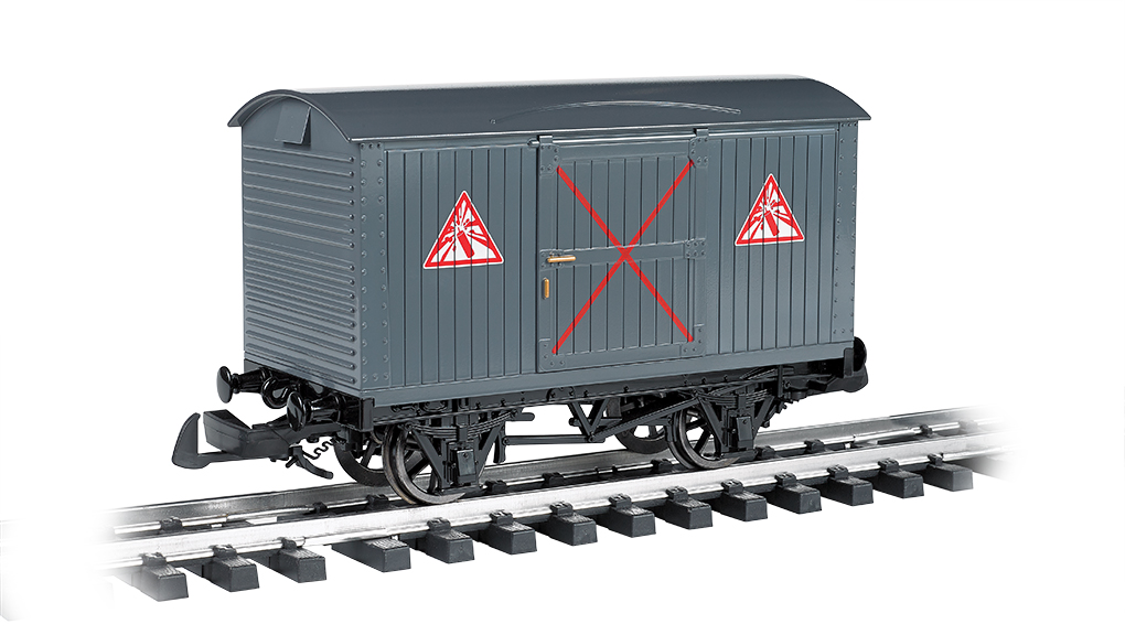 Box Van - Explosives (G Scale) - Click Image to Close