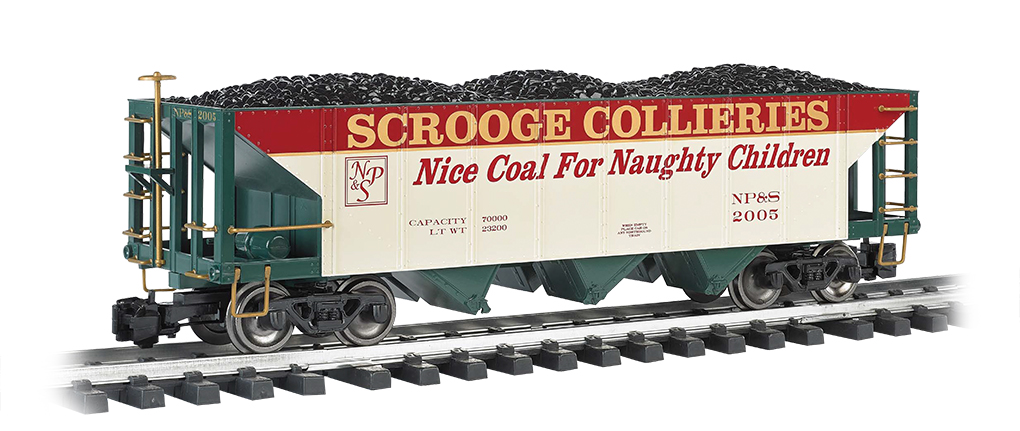 ho scale christmas train cars