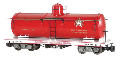 Bachmann Brothers Circus - Water Tank Car (G Scale) - Click Image to Close