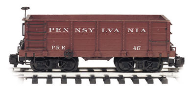 Pennsylvania - Wood Ore Car (G Scale) - Click Image to Close