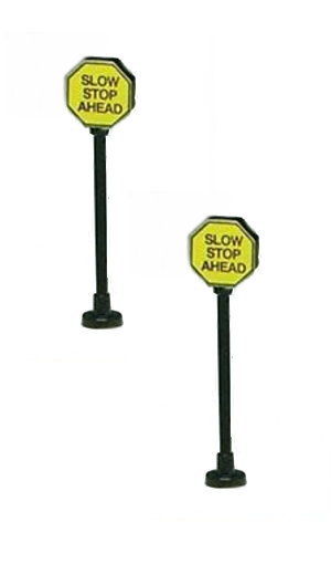 Lighted Stop Signs (G) - Click Image to Close