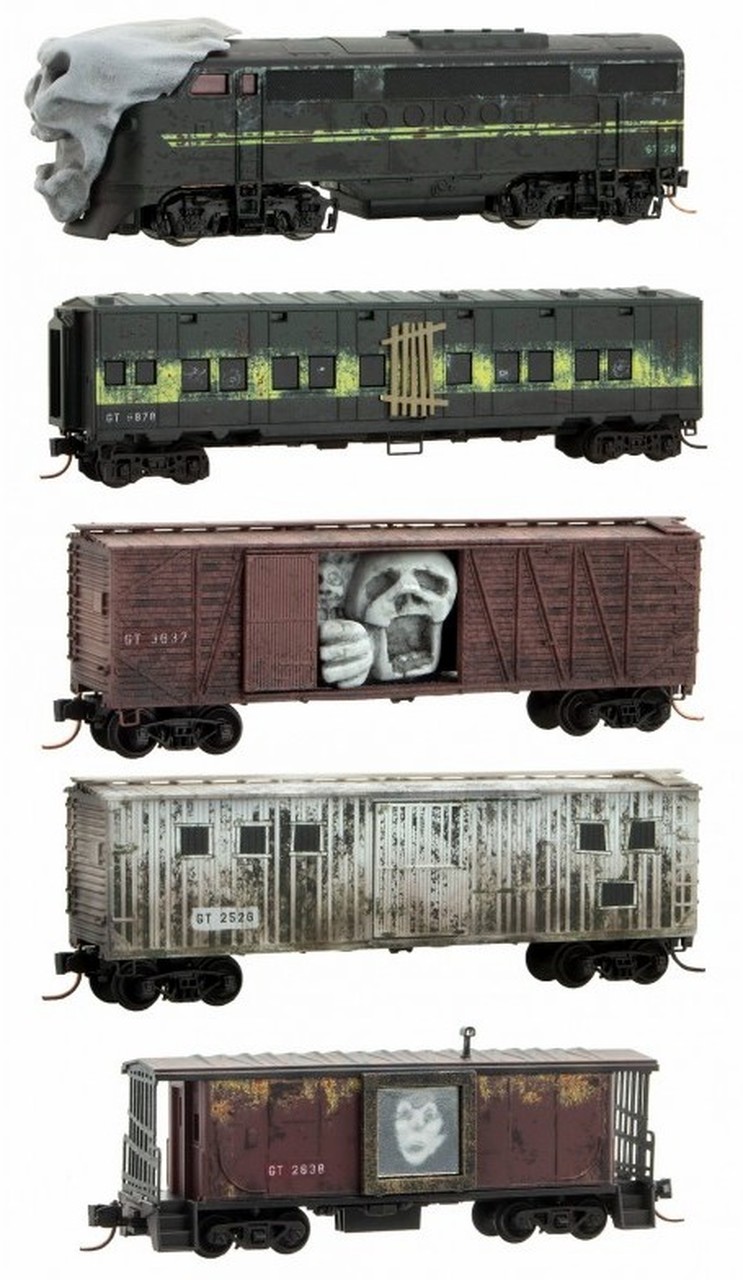 MICRO-TRAINS LINE 99321300 HALLOWEEN GHOST TRAIN SET - Click Image to Close