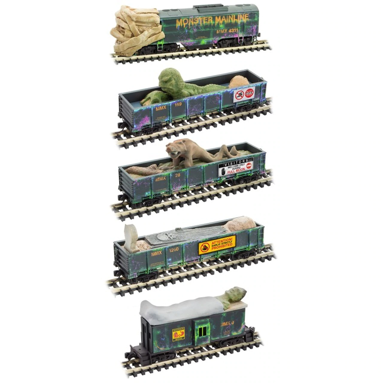 MICRO-TRAINS LINE 99321320 Halloween Train Set - Click Image to Close