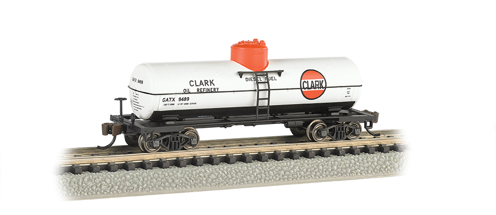 Clark - ACF 36.5' 10K Gal 1-Dome Tank Car (N Scale)