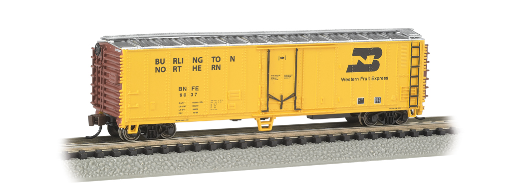 Burlington Northern - ACF 50' Steel Reefer (N Scale)