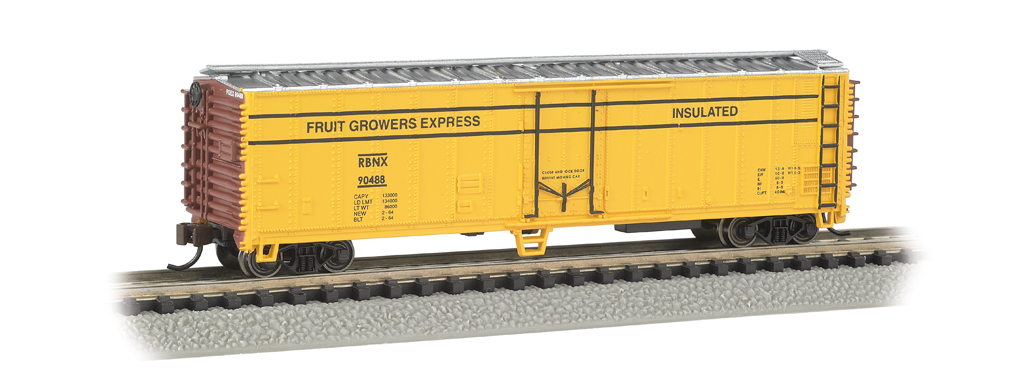 Fruit Growers Express - ACF 50' Steel Reefer (N Scale) - Click Image to Close