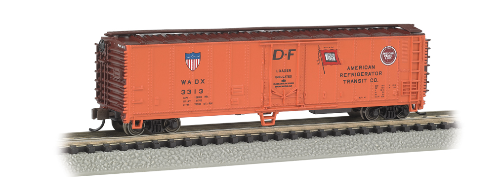 American Refrigerator Transit Co. - ACF 50' Steel Reefer N Scale - Click Image to Close