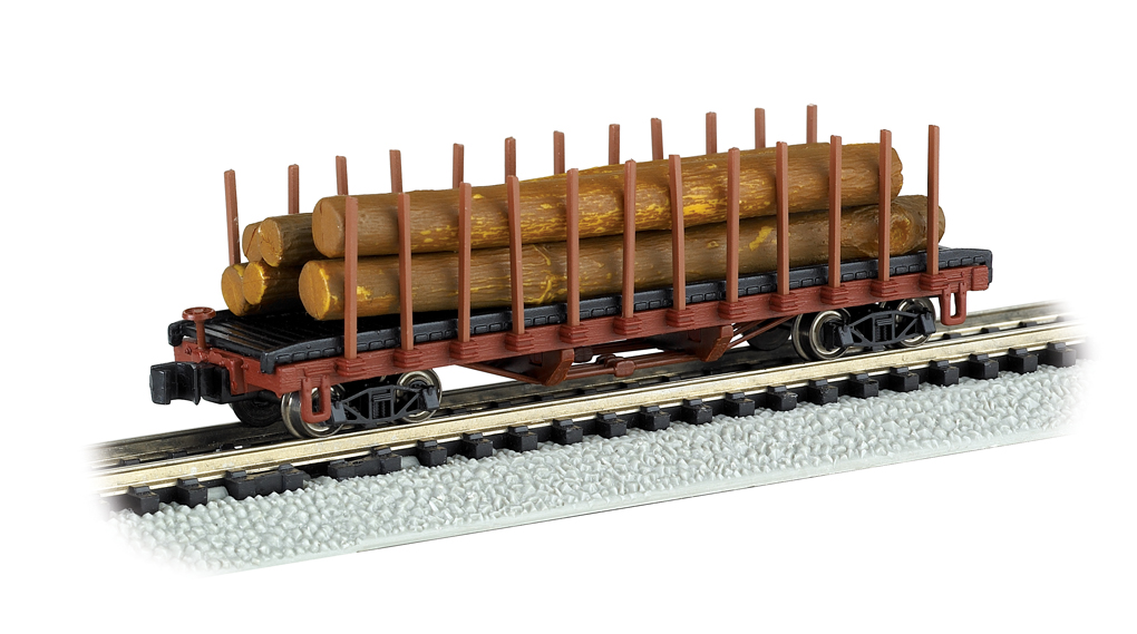 ACF 40' Log Car 1906 - 1935 version (N Scale)