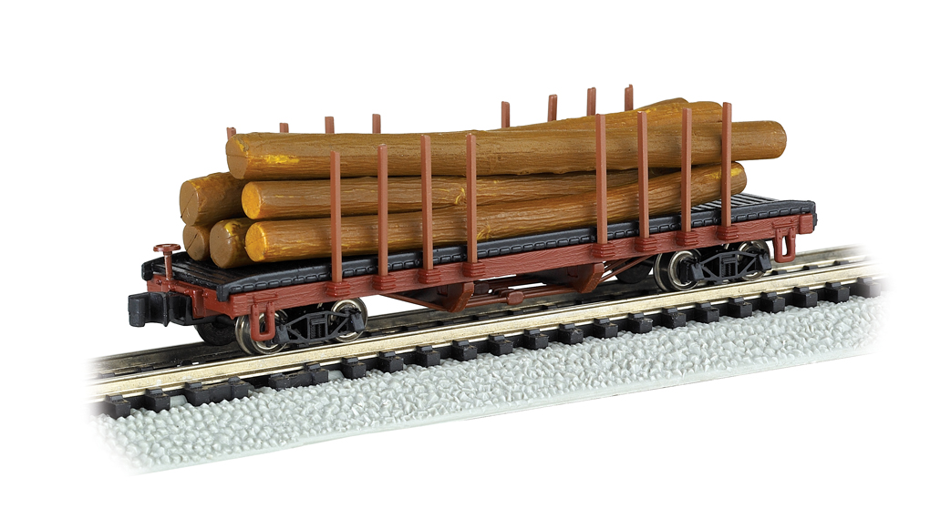 ACF 40' Log Car 1935 - 1960 version (N Scale)