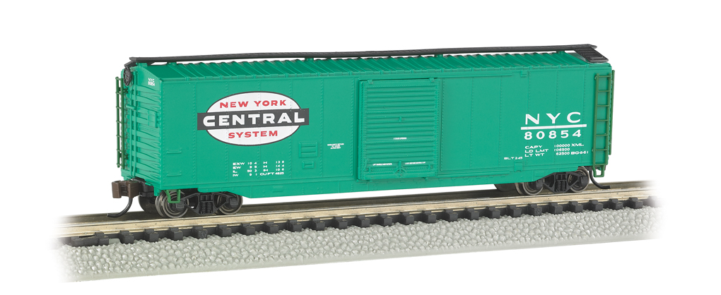 New York Central® - 50' Sliding Door Box Car (N Scale)