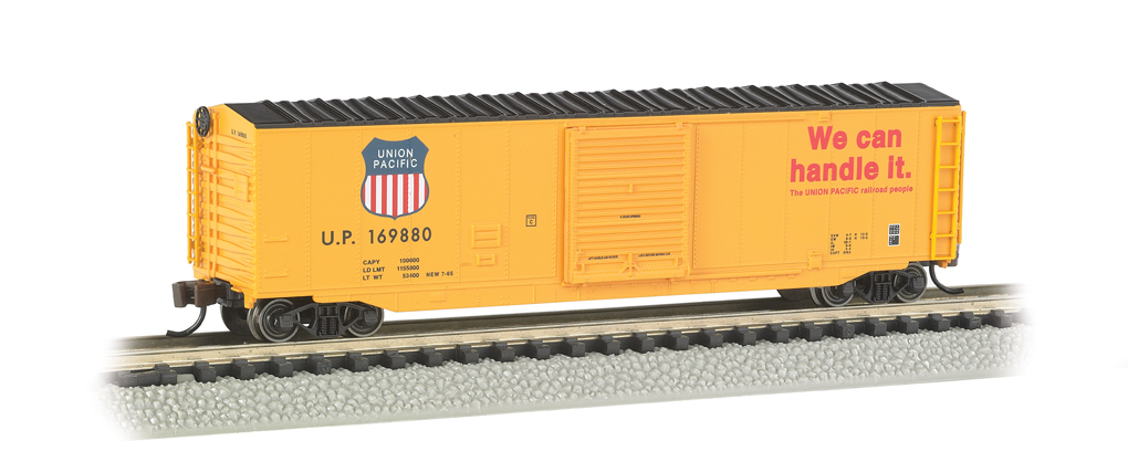 Union Pacific® - 50' Sliding Door Box Car (N Scale)