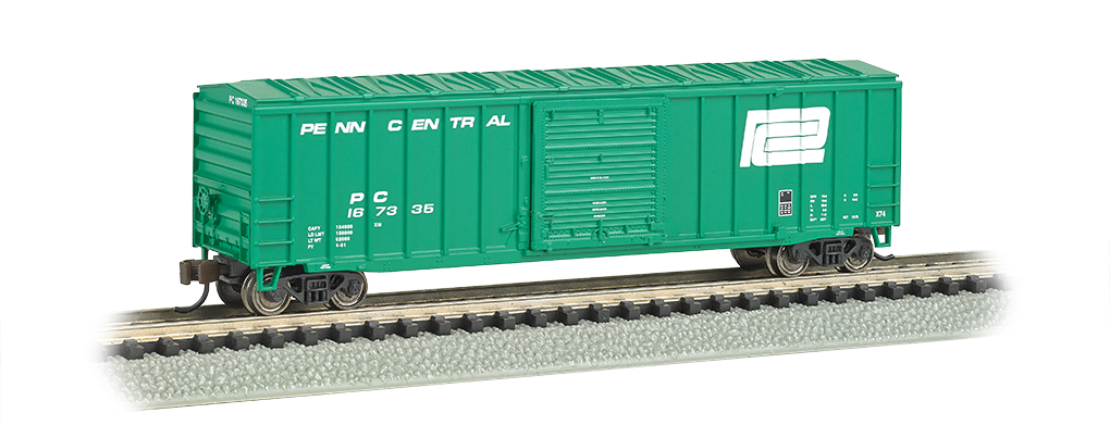 Penn Central - ACF 50.5' Outside Braced Box Car (N Scale)