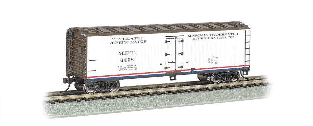 Merchant's Despatch-40' Wood-side Refrigerated Box Car (N Scale)