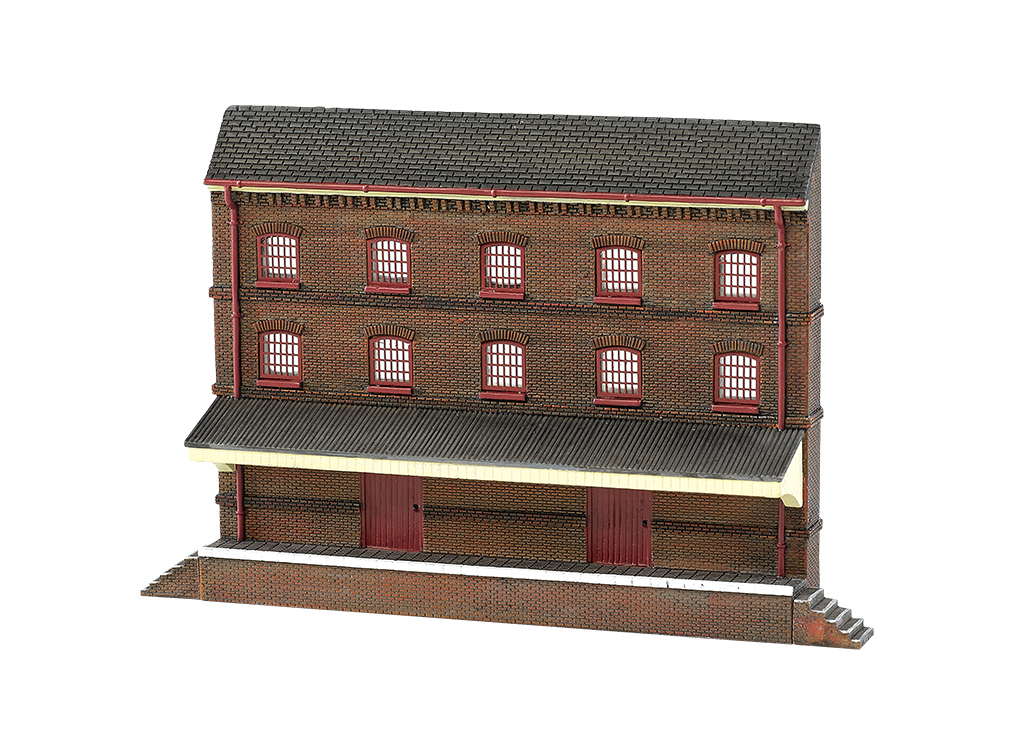 Three-Story Warehouse (N Scale) - Click Image to Close