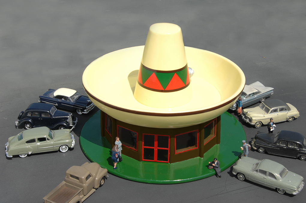 Sombrero Restaurant - Roadside U.S.A® Building (N Scale) - Click Image to Close