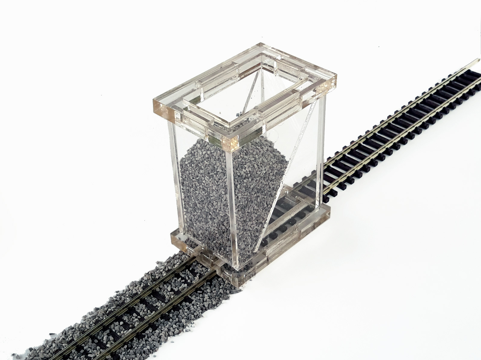 N Scale Ballast Spreader