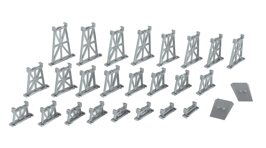 26 Piece Graduated Trestle Set (N Scale)