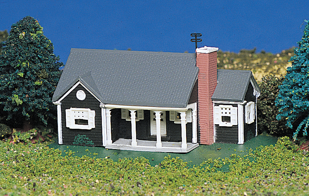 New England Ranch House (N Scale) - Click Image to Close