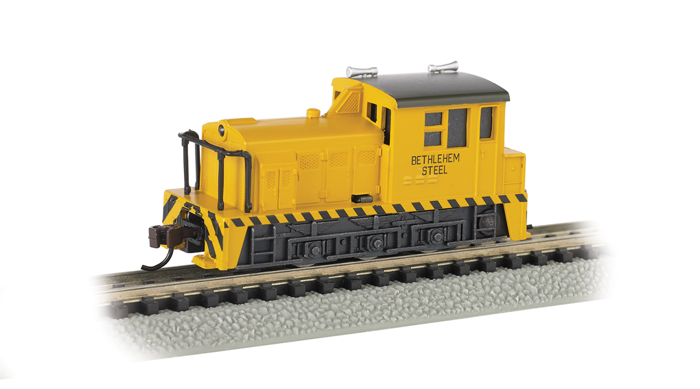 n scale switcher locomotive