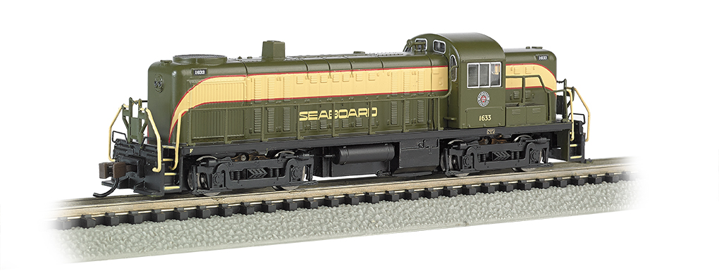 Seaboard #1633 - ALCO RS-3 - DCC (N Scale) - Click Image to Close