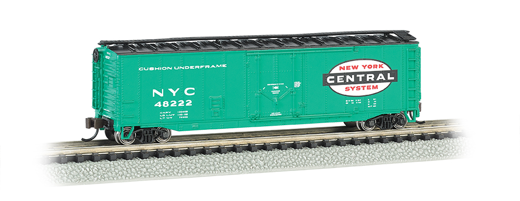 New York Central® - 50' Plug-Door Box Car (N Scale)