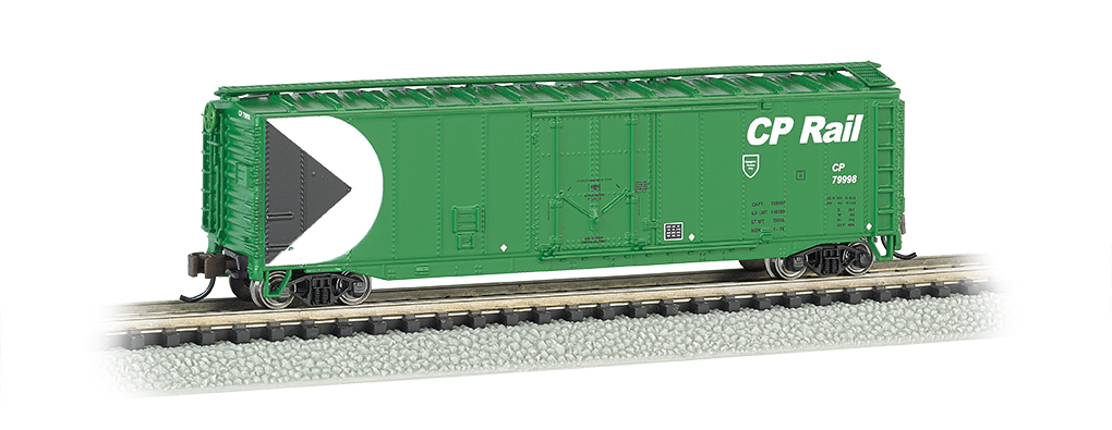 CP Rail - 50' Plug-Door Box Car (N Scale) - Click Image to Close