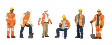 Maintenance Workers - O Scale - Click Image to Close