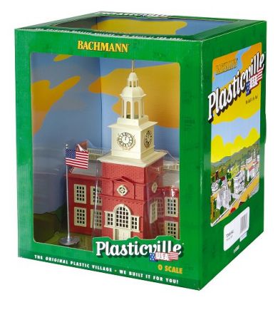 Town Hall (O Scale) - Click Image to Close