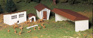 Farm Outbuildings (three per box) - Click Image to Close