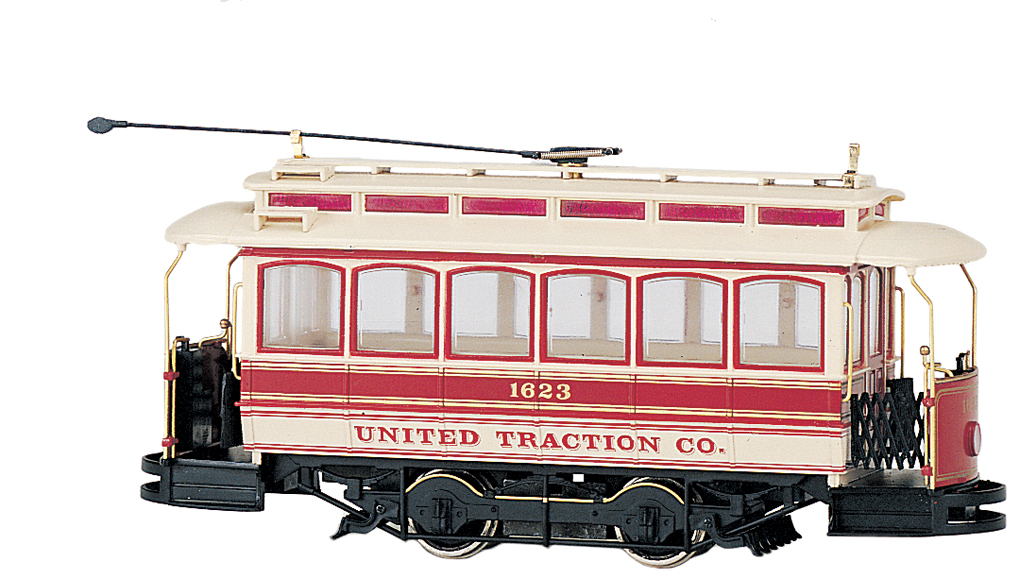 Bachmann 25155 On30 Traction-Powered Closed Streetcar/Trolley Hershey's 