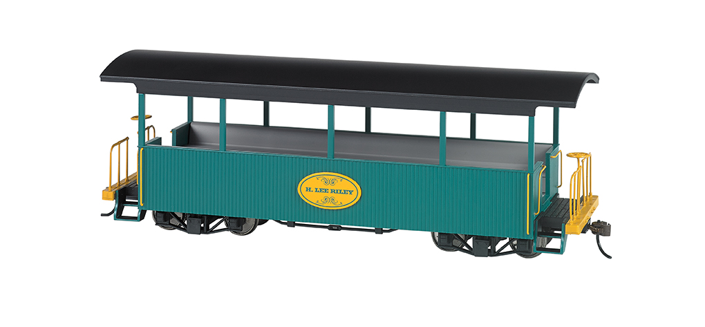 H. Lee Riley - Green w/ Black Roof - Excursion Car (On30) - Click Image to Close