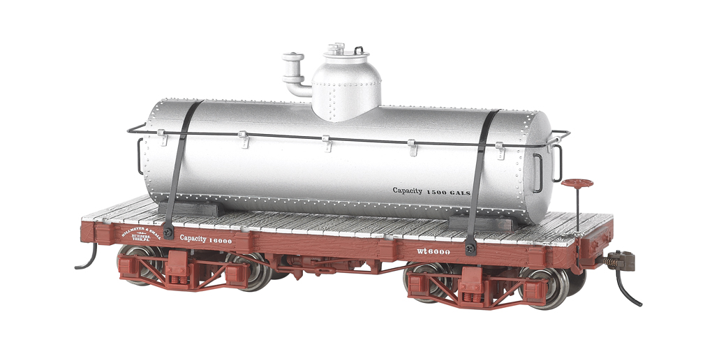 18 ft. Tank Car - Silver, Data Only (2 per box) (On30) - Click Image to Close