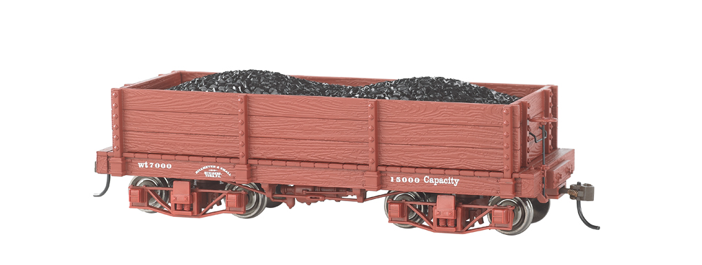 18 ft. Low-Side Gondola - Oxide Red, Data Only (2 per box) On30 - Click Image to Close