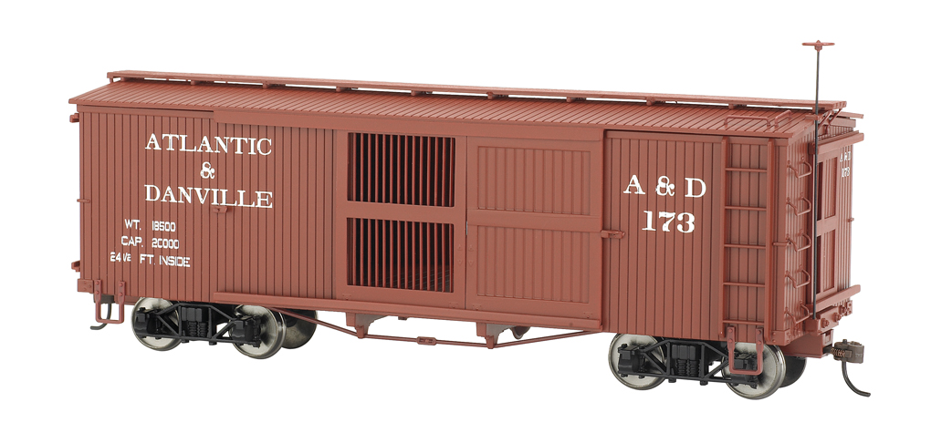 Atlantic & Danville - Ventilated Box Car (On30)