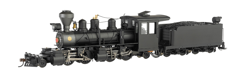 Black Steel Cab - Baldwin 2-4-4-2 - DCC (On30) - Click Image to Close