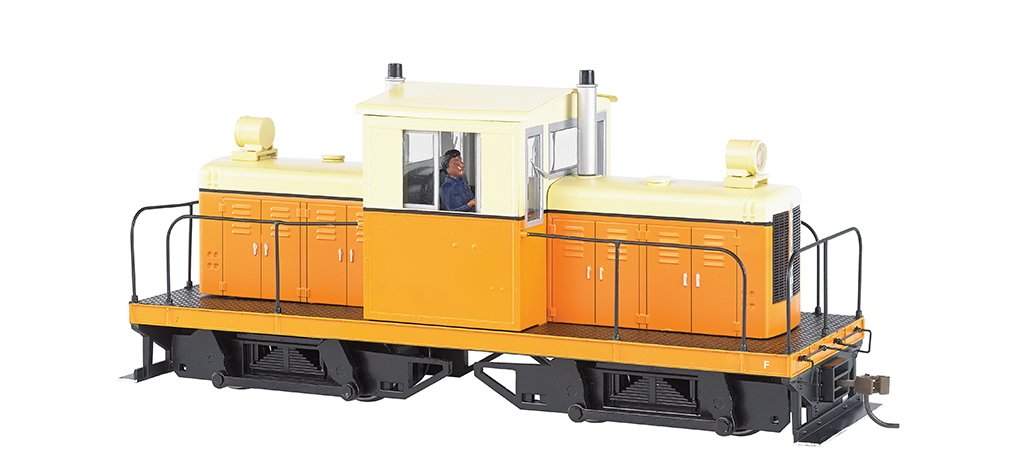 Painted unletterd - orange & cream - Whitcomb 50-Ton DCC (On30) - Click Image to Close