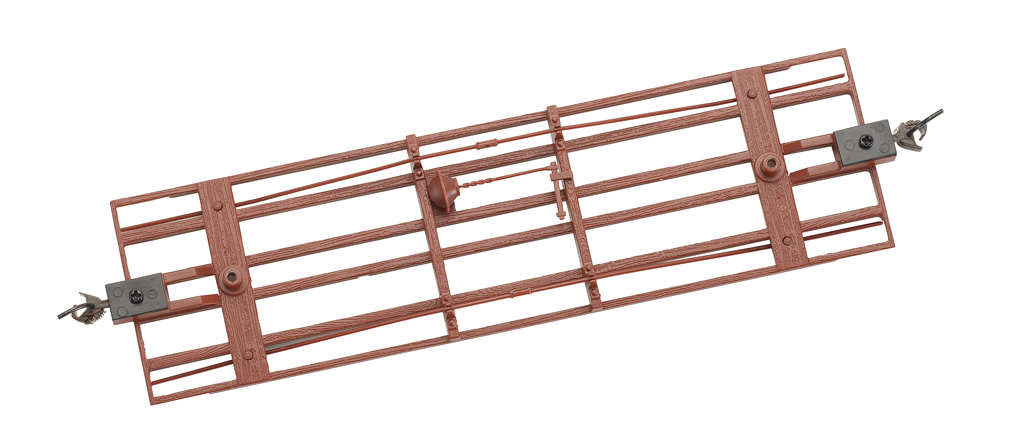 Freight Car Underframe - Oxide Red (3/Pk) (On30)