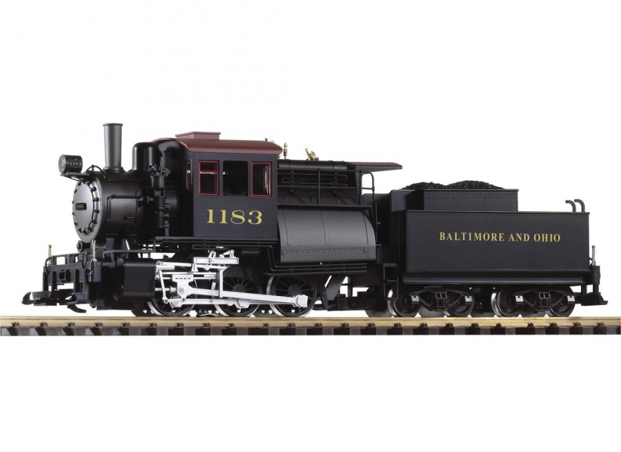 PIKO 38245 B&O Camelback 0-6-0 Locomotive 1183 - Click Image to Close