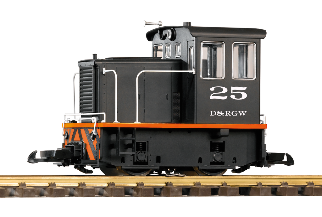 PIKO 38500 D&RGW GE 25-TON DIESEL SWITCHER LOCOMOTIVE