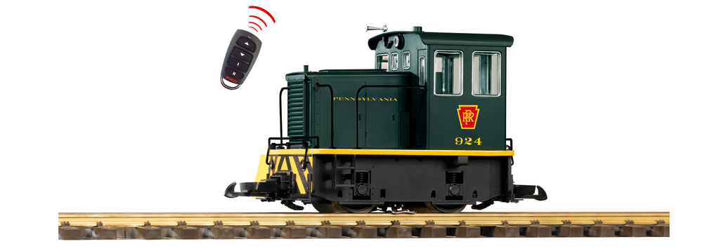 PIKO 38505 PRR R/C GE 25-TON DIESEL LOCOMOTIVE - Click Image to Close