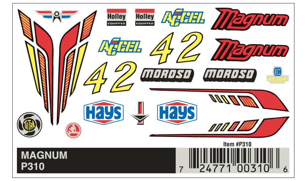 No.310 Magnum Decals - Click Image to Close