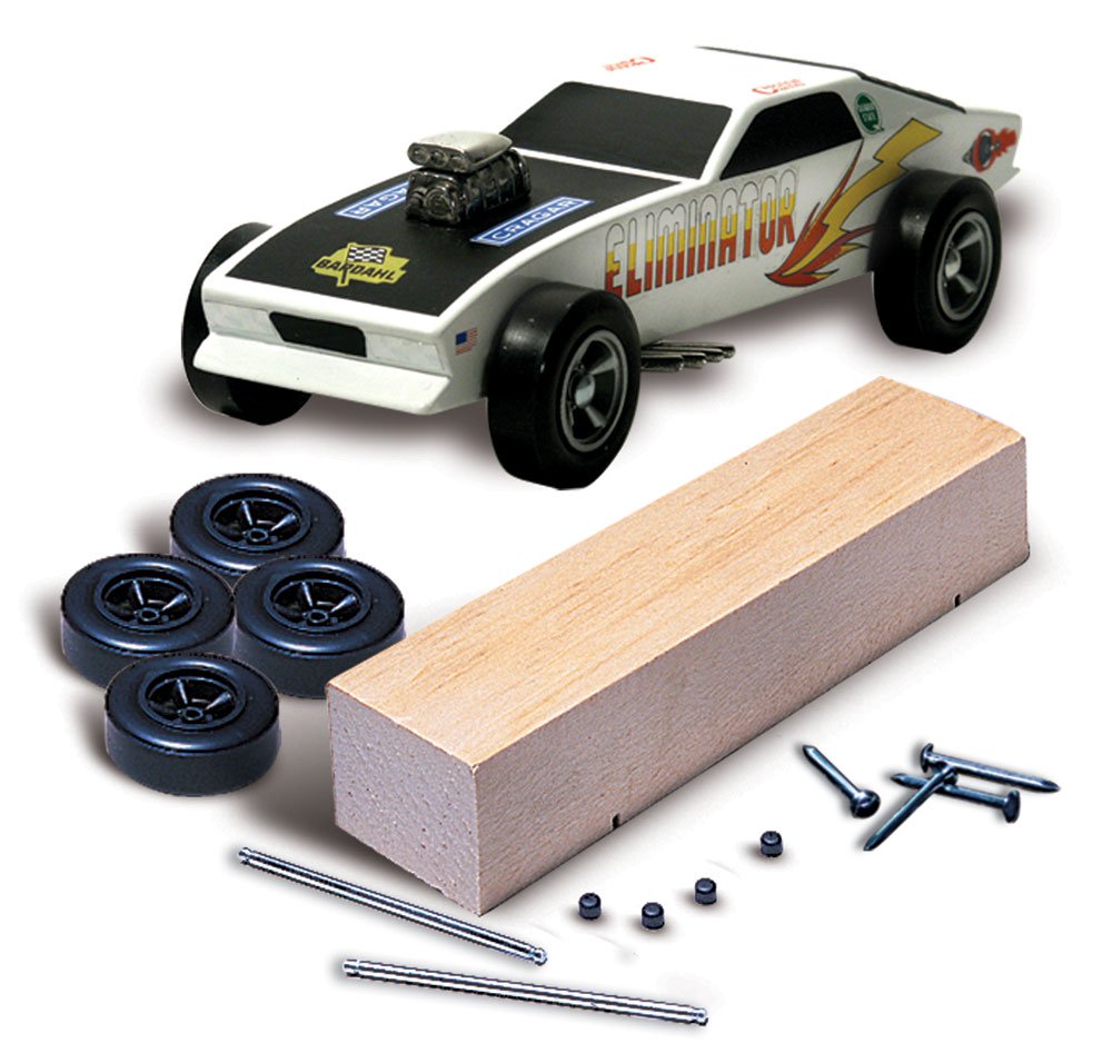 No.370 PineCar Racer® Basic Car Kit - Click Image to Close