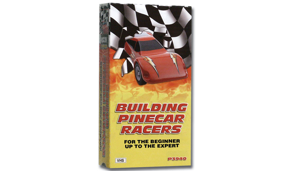 No.3940 Building PineCar Racers VHS - Click Image to Close