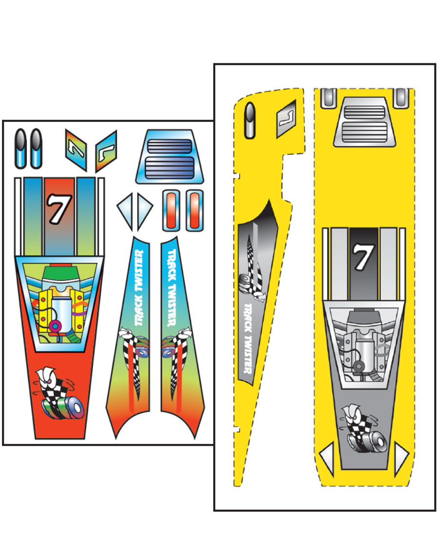 No.475 Track Twister Template