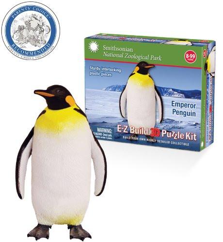 Smithsonian E-Z Build Puzzle - Emperor Penguin - Click Image to Close