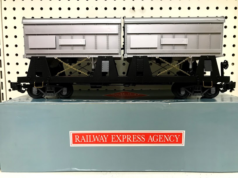 Railway Express Agency 46500 Undecorated Piggyback Flatcar