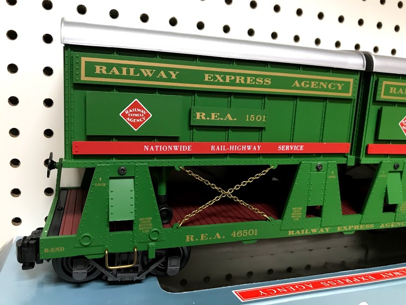 Railway Express Agency 46501 REA Piggyback Flatcar