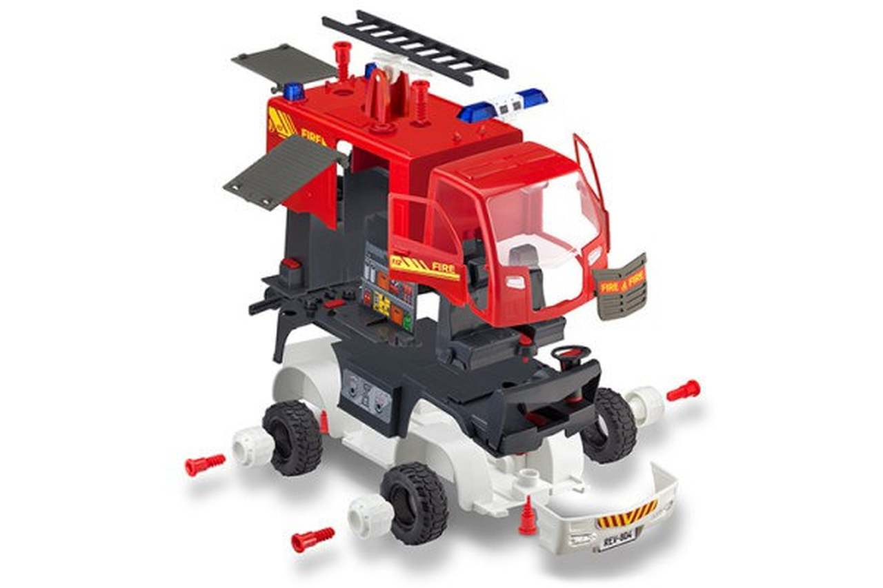 Revell 45-1004 Fire Truck Junior Assembly Kit Model Car - Click Image to Close