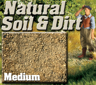 MEDIUM NATURAL SOIL & DIRT - QUART - Click Image to Close